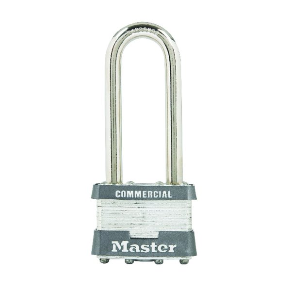 Master Lock Master Lock 1-5/16 in. H X 1 in. W X 1-3/4 in. L Steel Double Locking Padlock Keyed Alike 1KALJ#2438